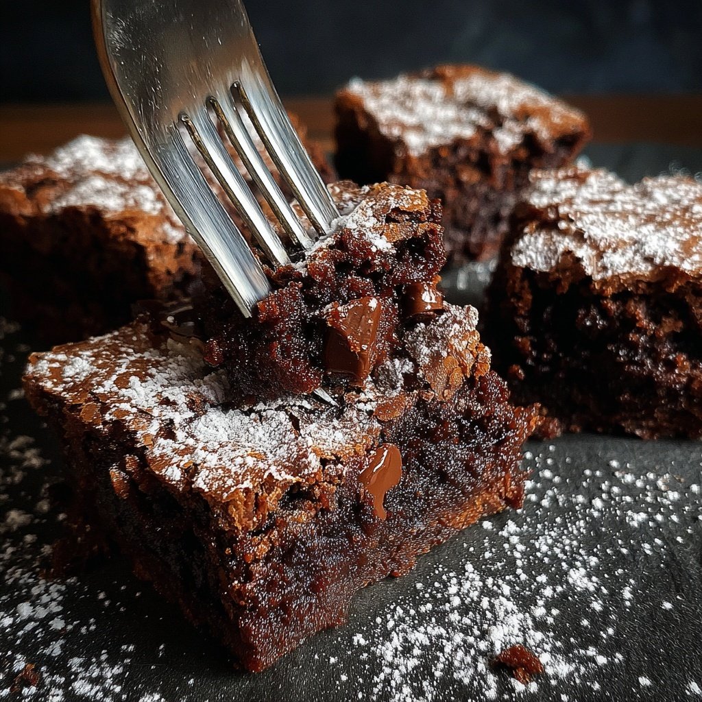 Chocolate Chip Fudge Brownies