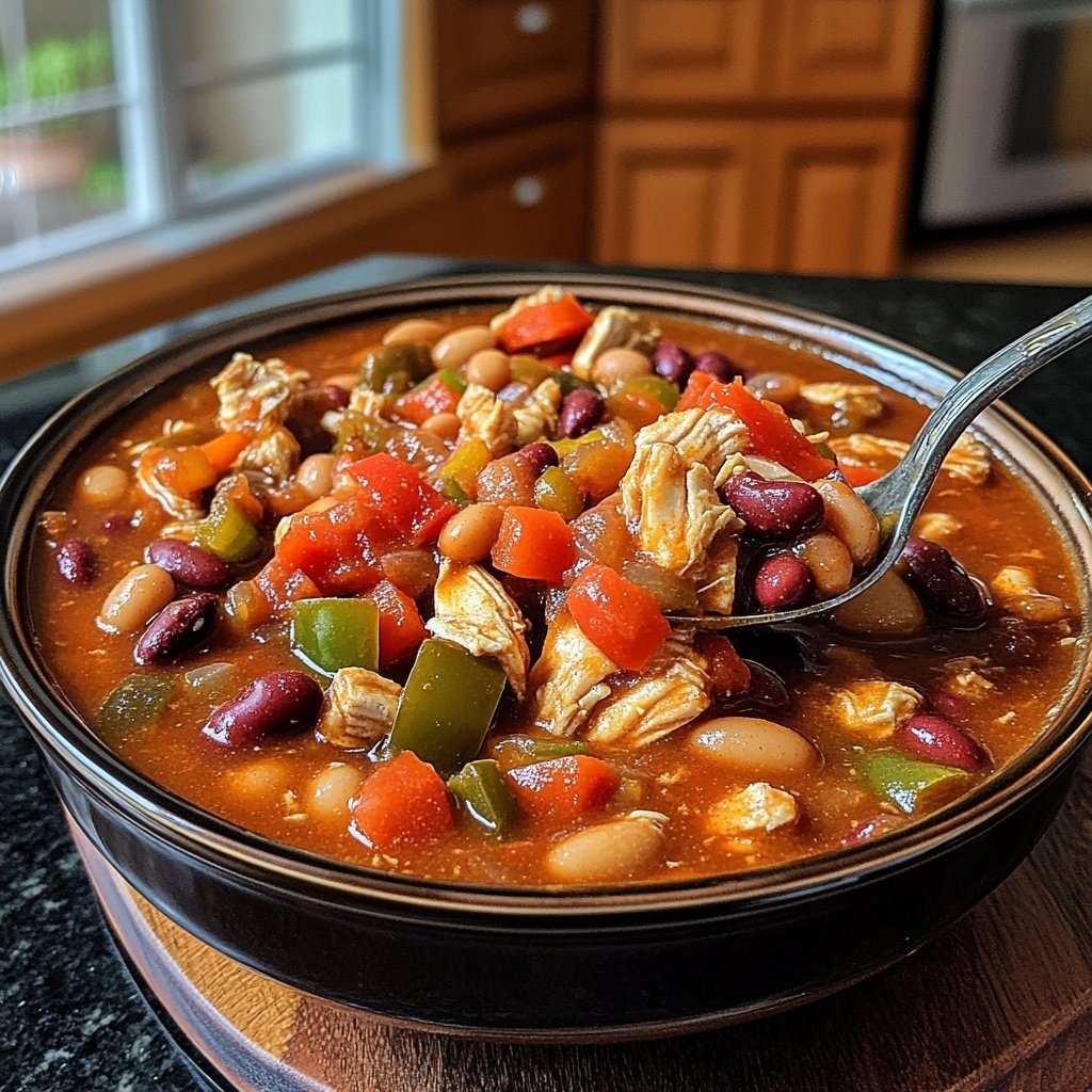 Budget-Friendly Slow Cooker Chicken Chili