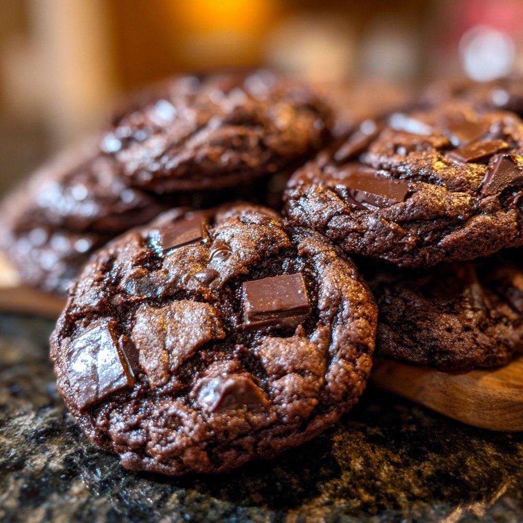 Brownie Mix Chocolate Chunk Cookies