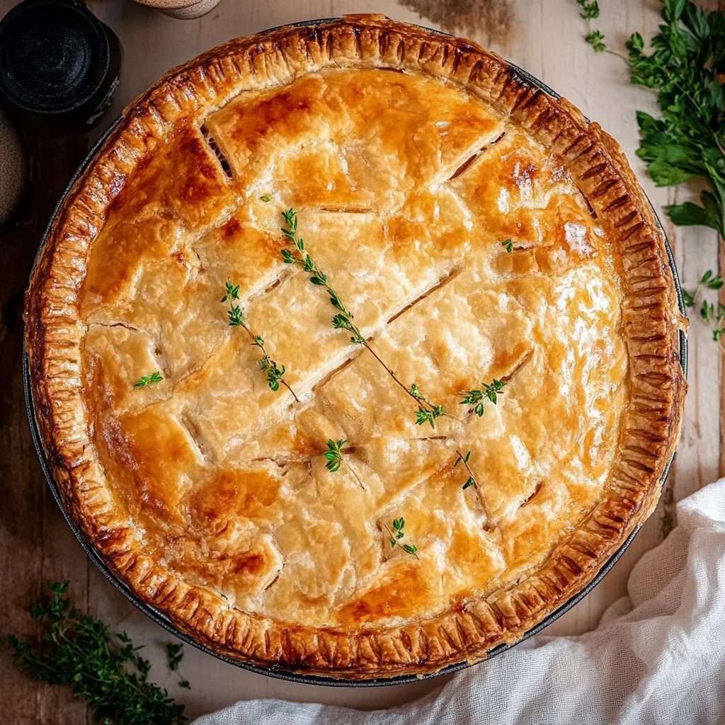 Double Crust Chicken Pot Pie