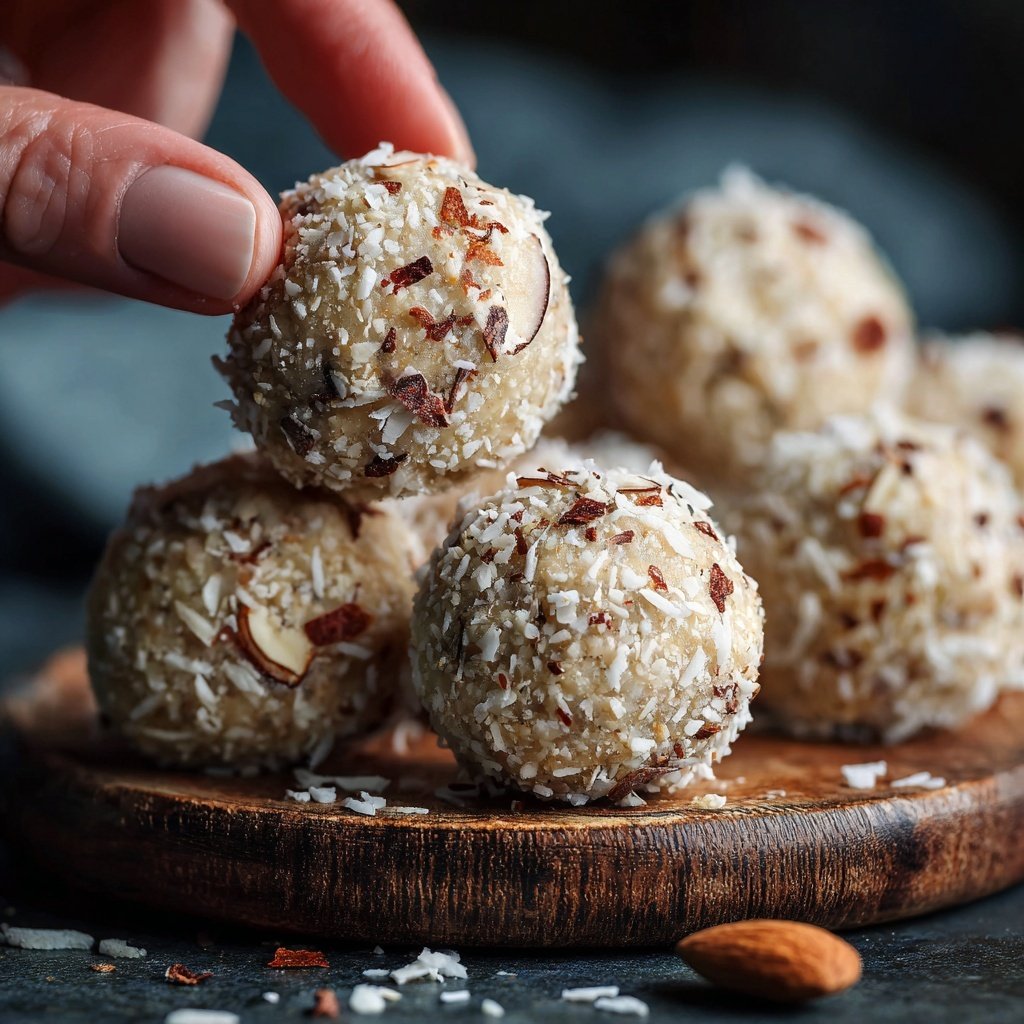 Vanilla Almond Protein Balls