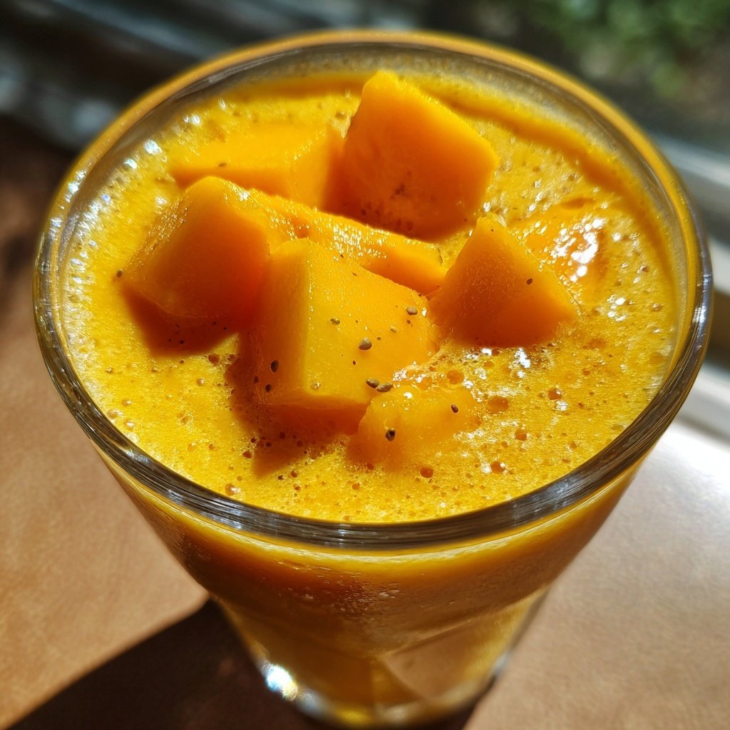 Easy Smoothie With Mango