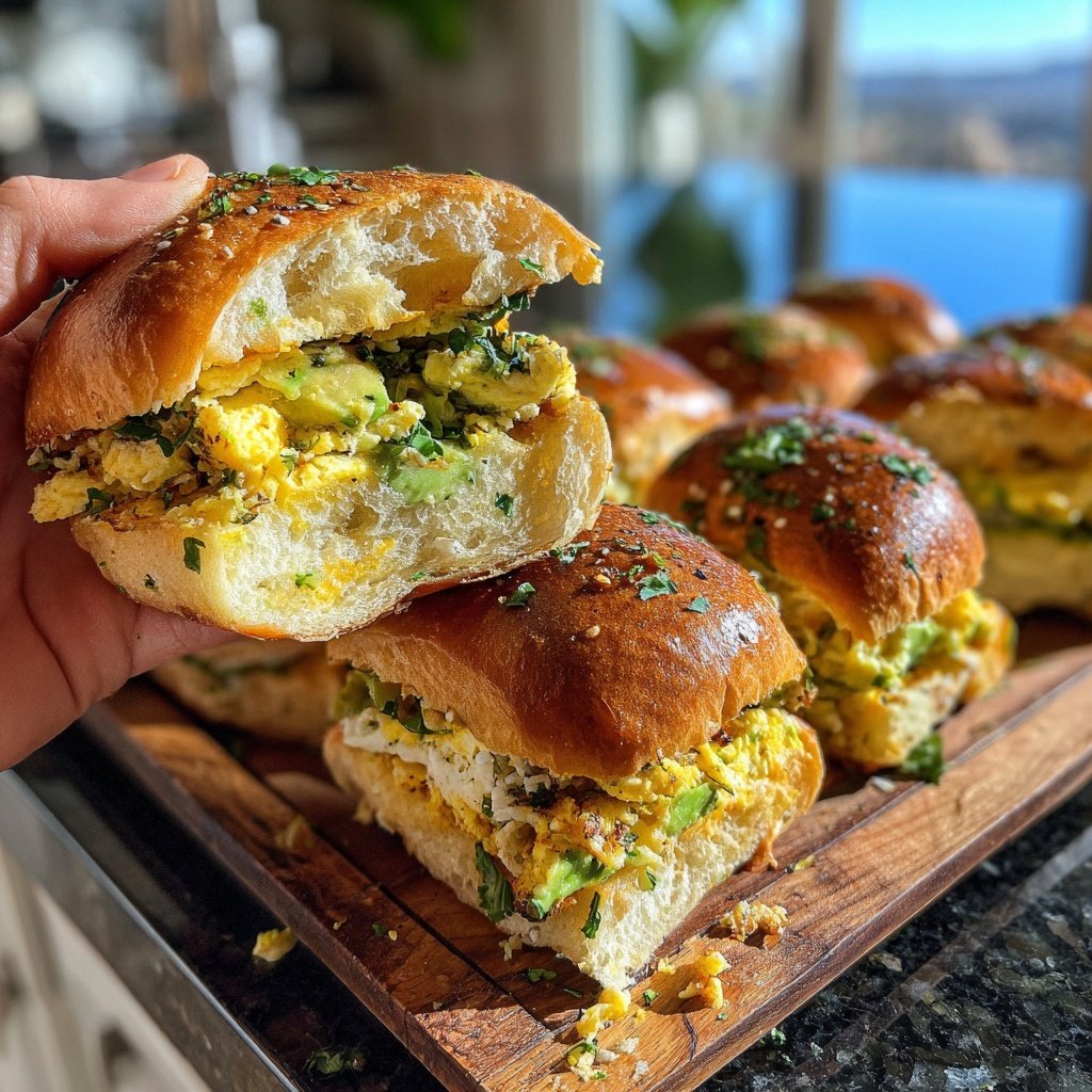 Spring Brunch Breakfast Sliders