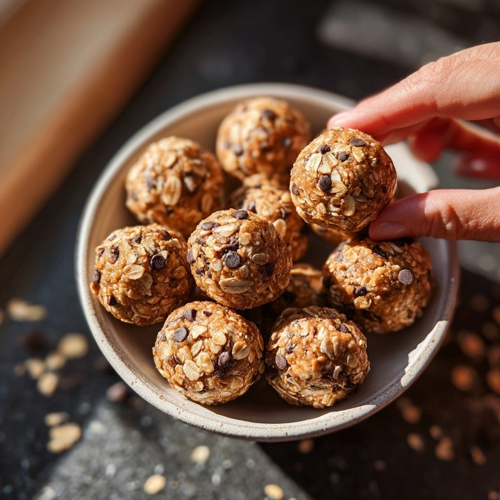 Healthy Peanut Butter Snack Balls
