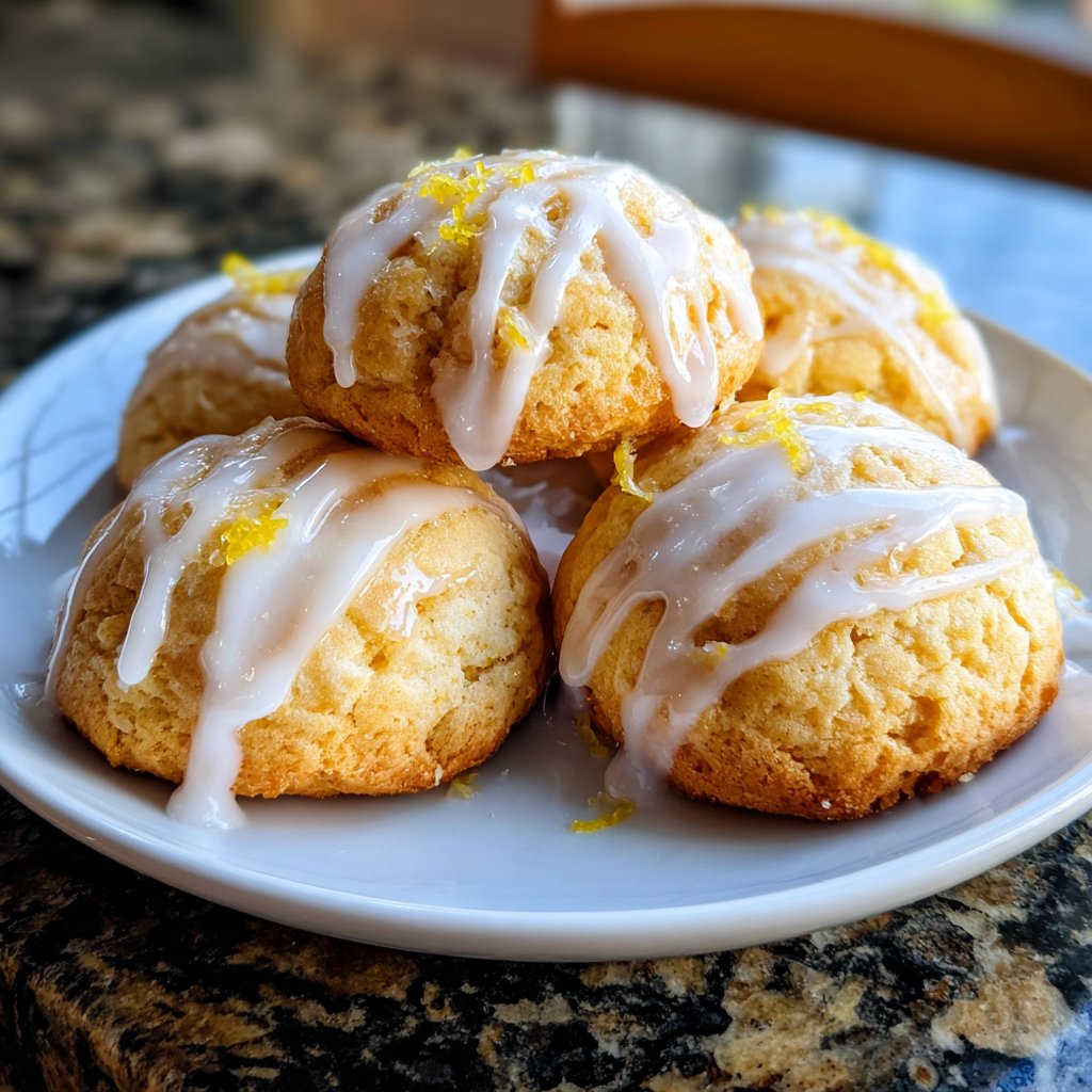 Limoncello Lemon Cookies