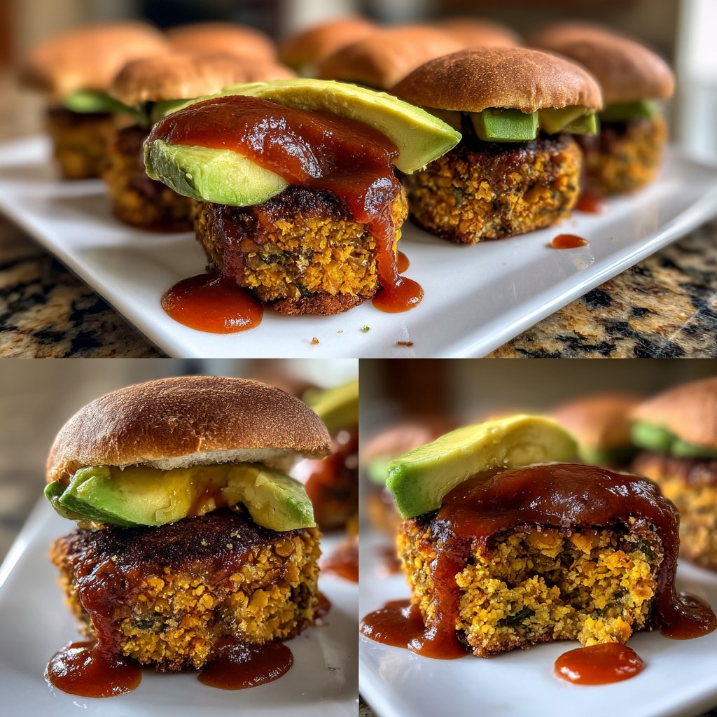 Easy Slider BBQ Lentil Sliders