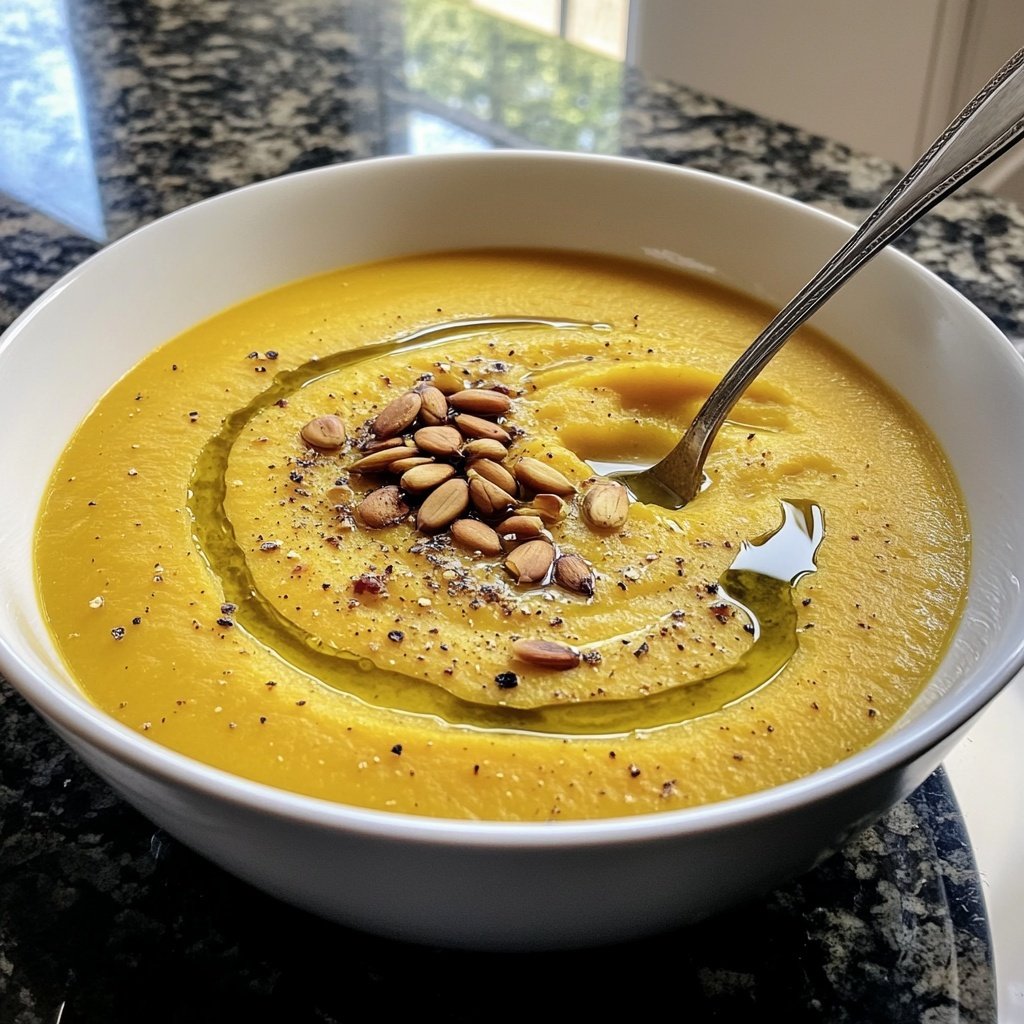 Roasted Acorn Squash Soup