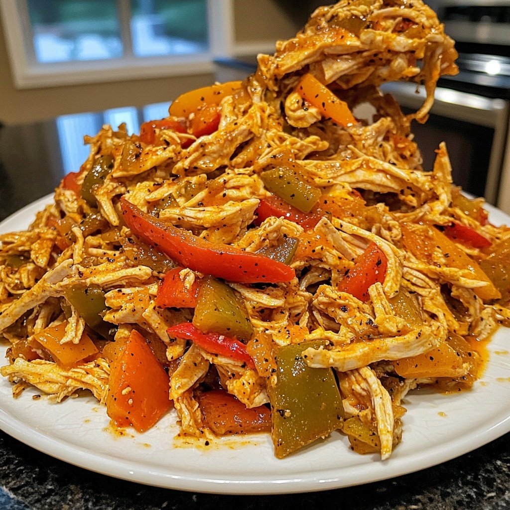 Spicy Slow Cooker Chicken Breast for Meal Prep