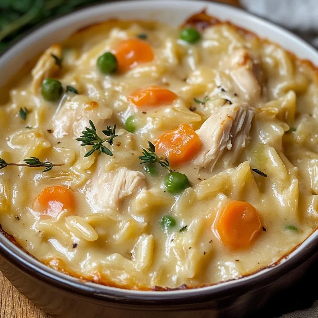 Creamy Chicken Pot Pie Barley