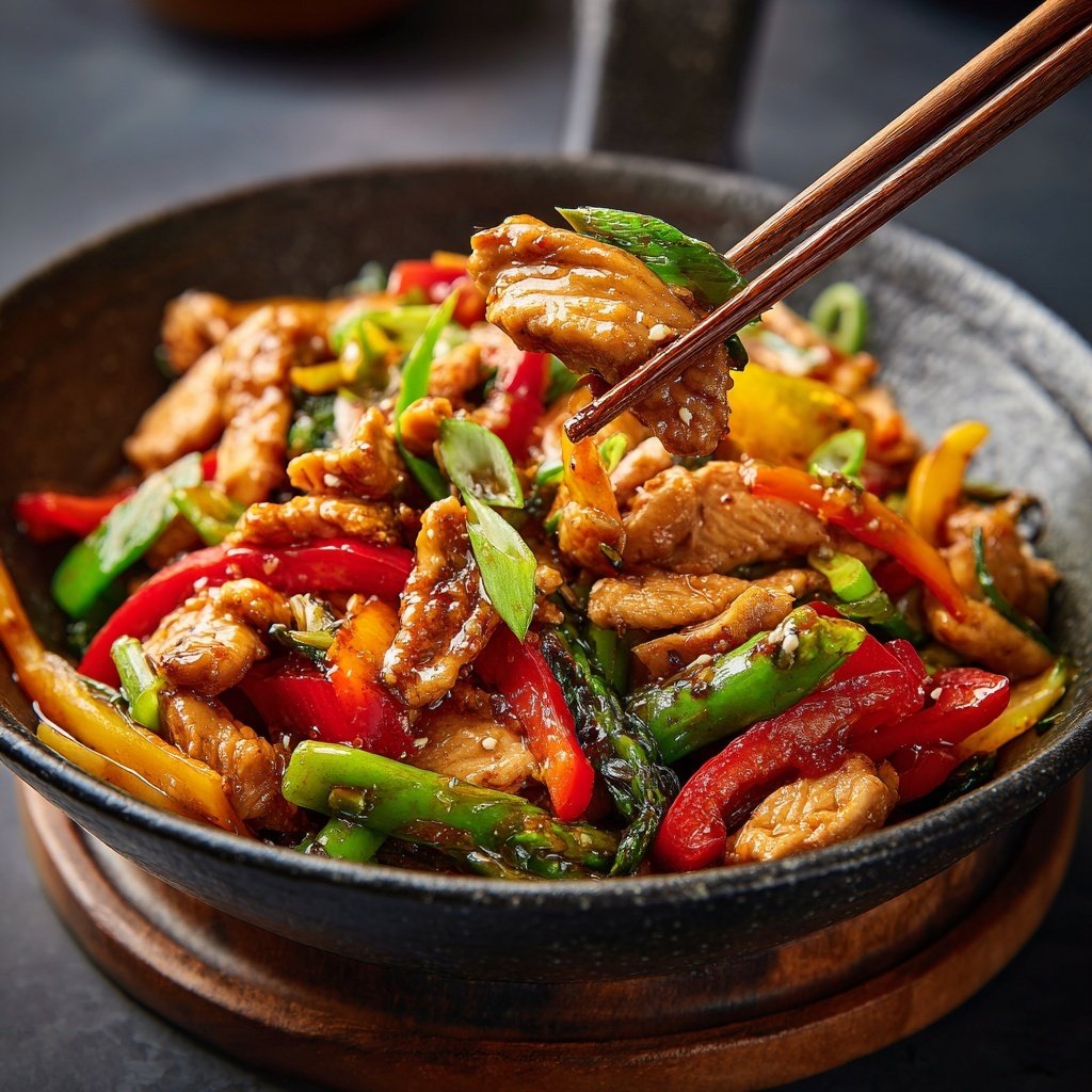 High Protein Chicken Stir Fry